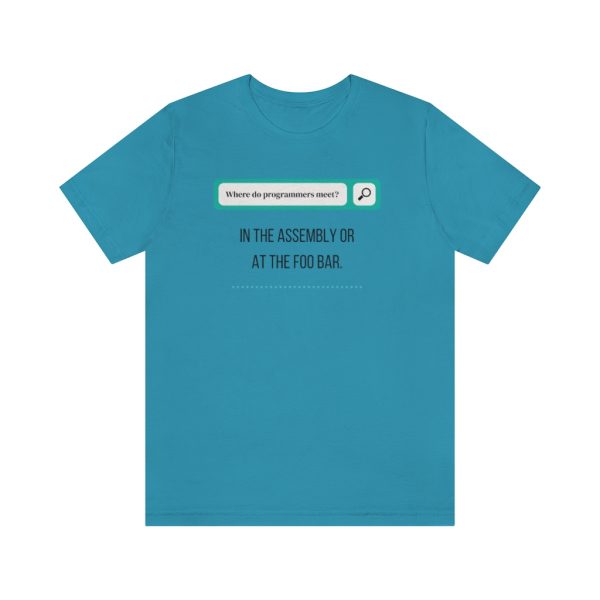 Where do programmers meet - T-Shirt - Image 4