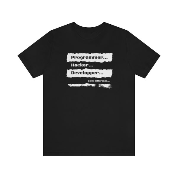 Programmer/Hacker/Developer - T-Shirt
