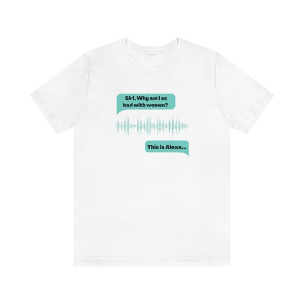Siri vs Alexa- T-Shirt - Image 3