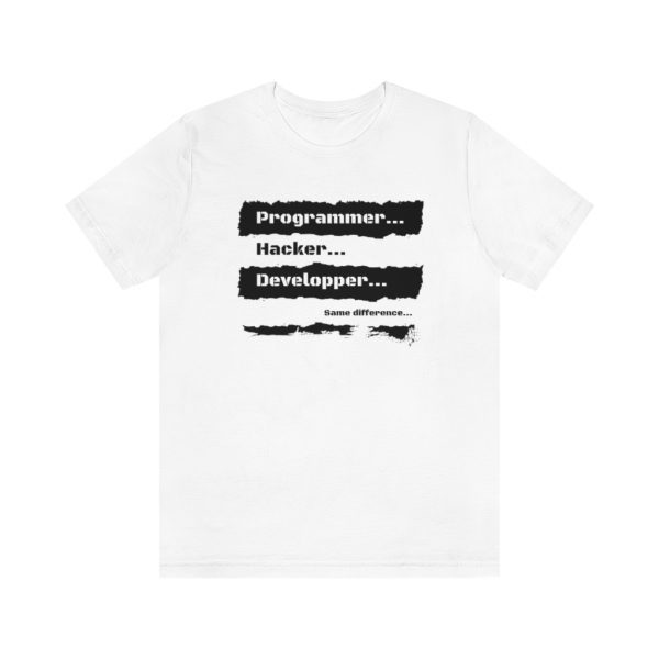 Programmer/Hacker/Developer - T-Shirt - Image 3