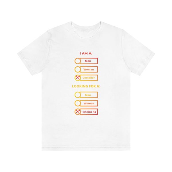 Line 42 error - T-Shirt - Image 3
