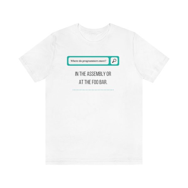 Where do programmers meet - T-Shirt - Image 3