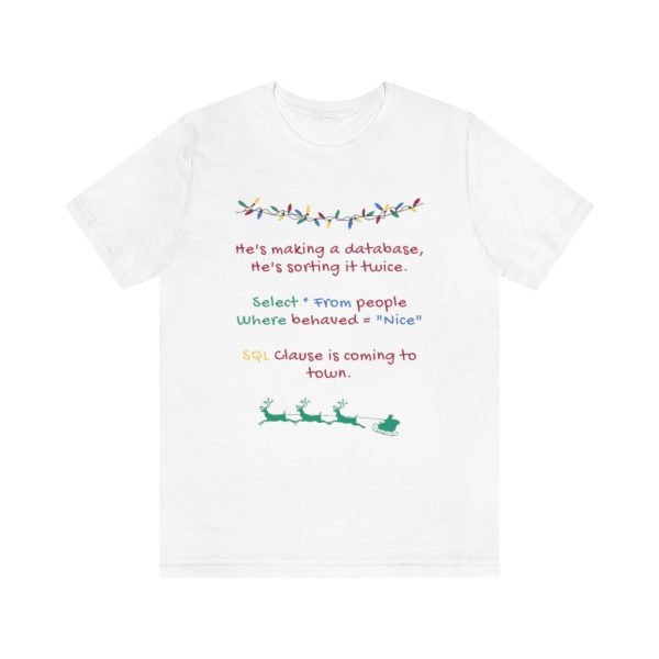 SQL Clause - T-Shirt - Image 3