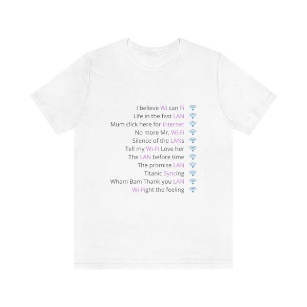 Wifi List - T-Shirt - Image 3
