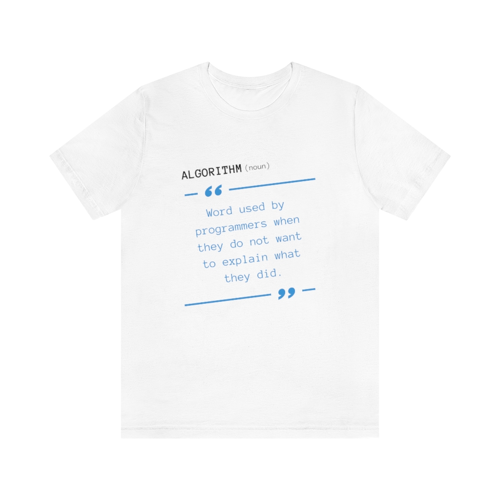 Algorithm T-Shirt - Image 3