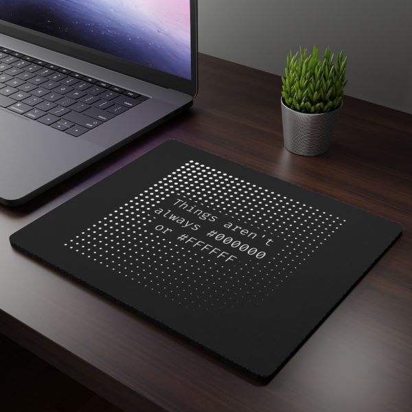 Black or White - Mouse Pad - Image 3