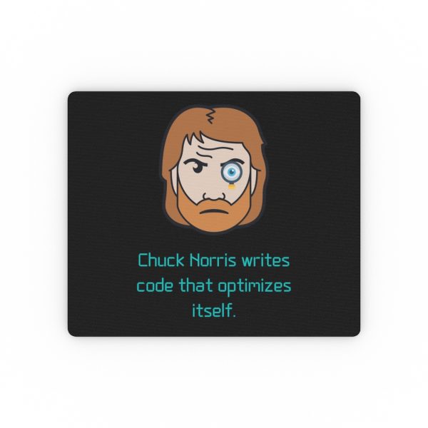 Chuck, Code that optimizes itself. - Mouse Pad