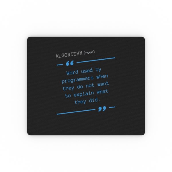 Algorithm - Mouse Pad