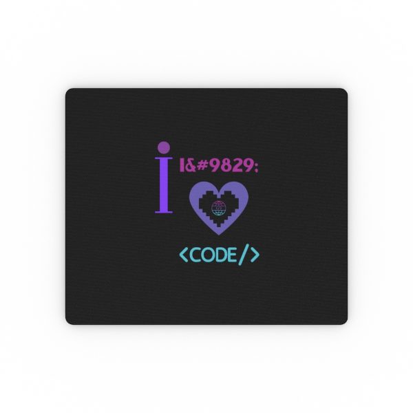 I <3 Code - Mouse Pad