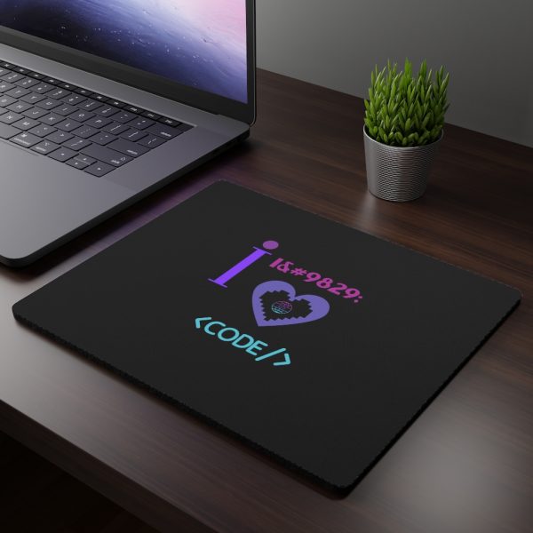I <3 Code - Mouse Pad - Image 3