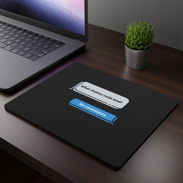 Bad code? No comments. - Mouse Pad - Image 3