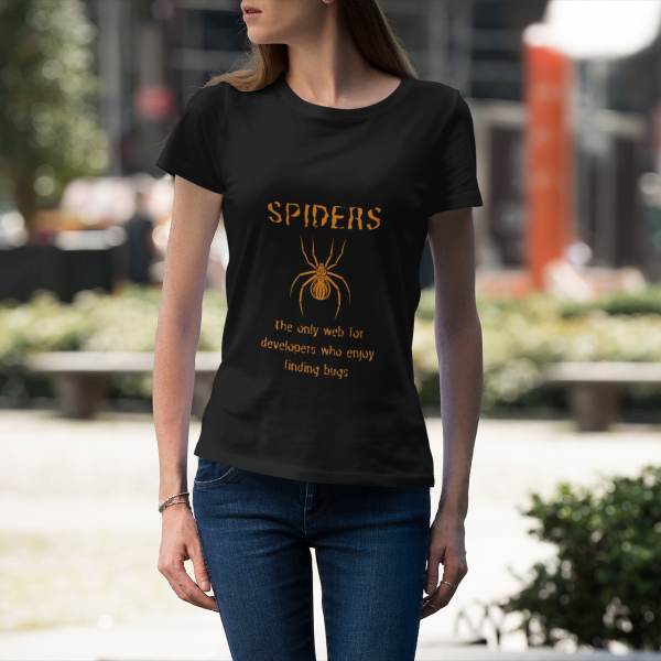 Spiders and the Web - T-Shirt