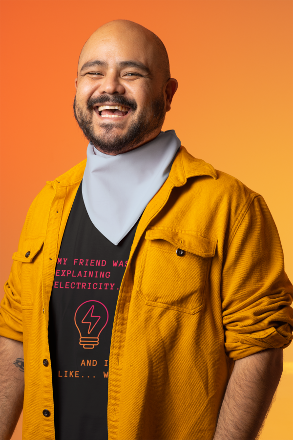 Electricity. - T-Shirt - Image 2