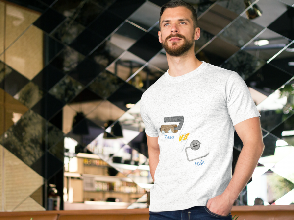 Zero VS Null - T-Shirt - Image 2