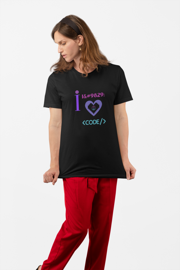 I <3 Code - T-Shirt - Image 2