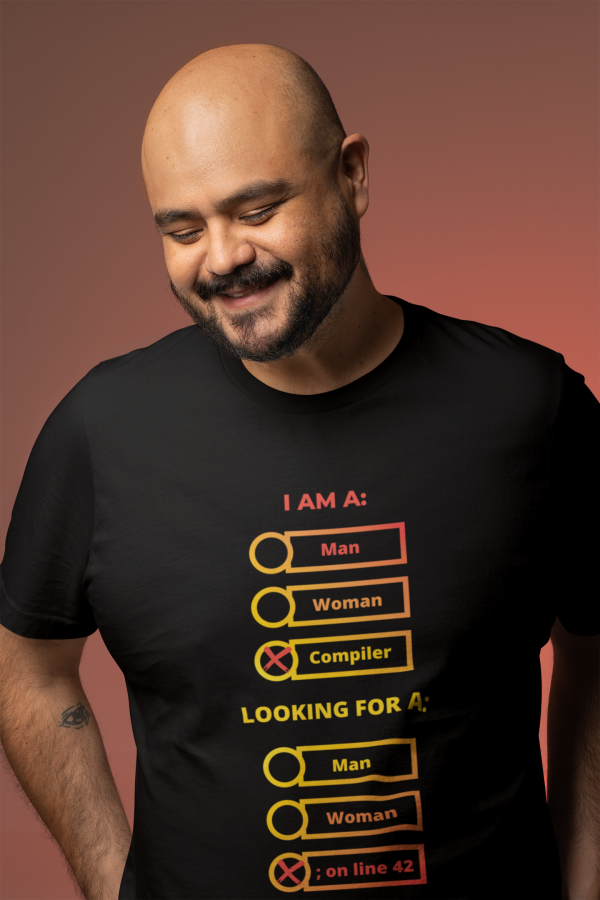 Line 42 error - T-Shirt - Image 2