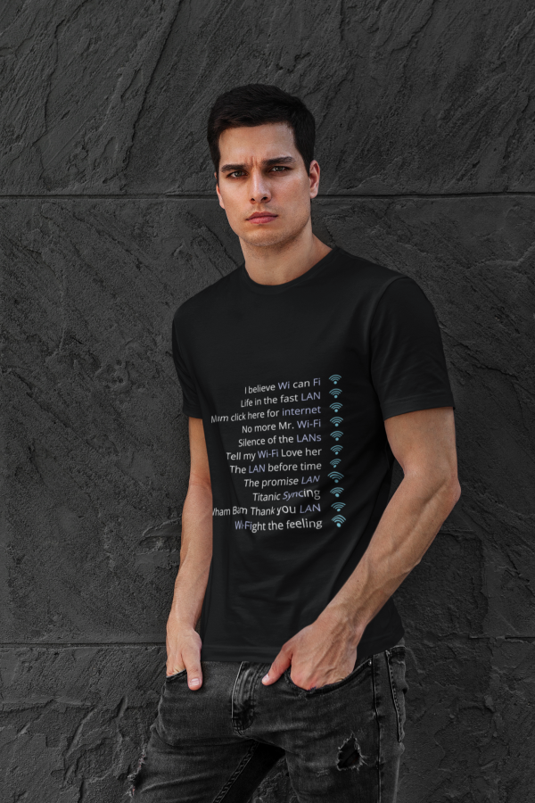 Wifi List - T-Shirt - Image 2