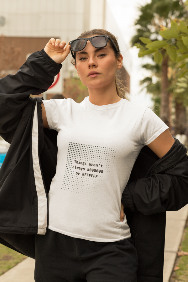 Black & White - T-Shirt - Image 2