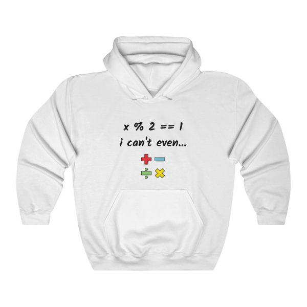 Math can`t even - Hoodie - Image 3