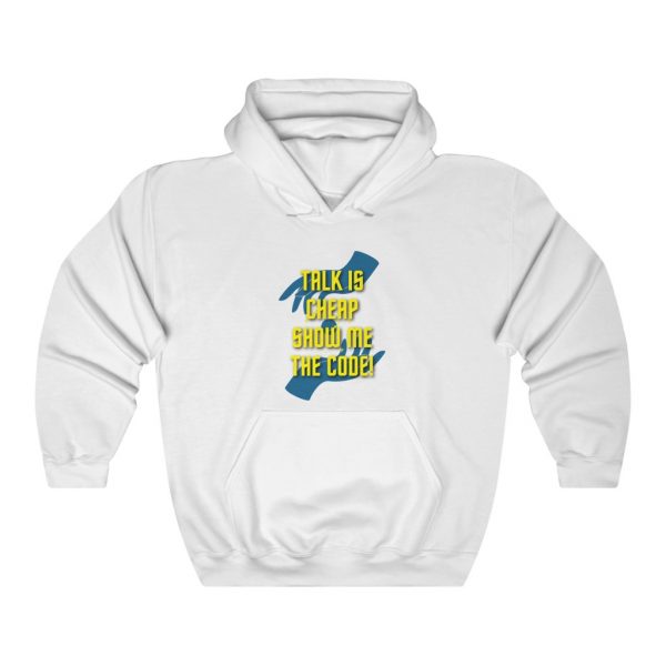 Talk is cheap, show me the code - Hoodie - Image 3