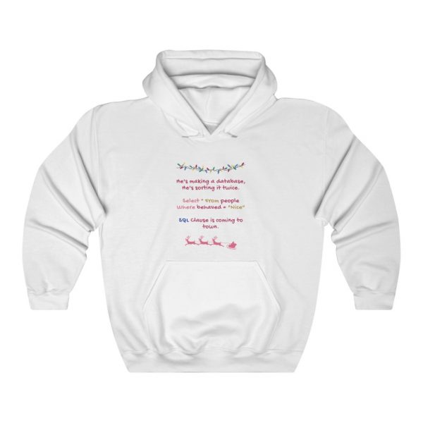 SQL Clause - Hoodie - Image 3