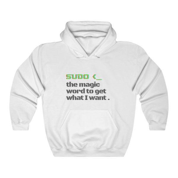 Sudo is the magic word - Hoodie - Image 3