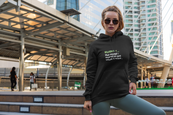 Sudo is the magic word - Hoodie - Image 2