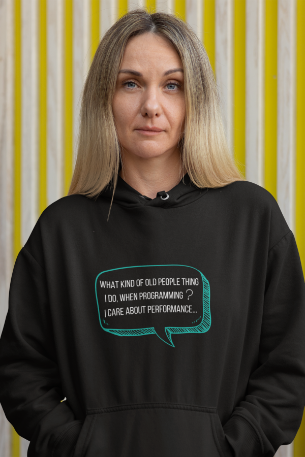 An old people thing - Hoodie - Image 2