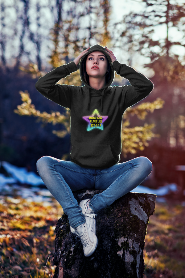 No place like 127.0.0.1 - Hoodie - Image 2