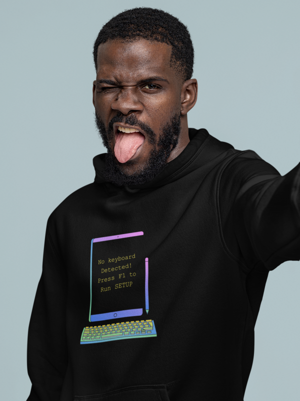 No keyboard error - Hoodie - Image 2