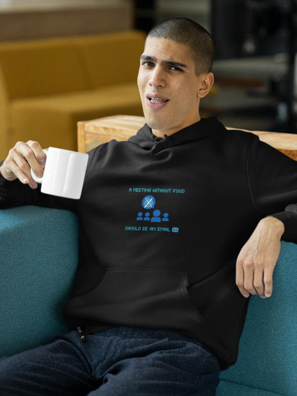Meeting Without Food - Hoodie - Image 2