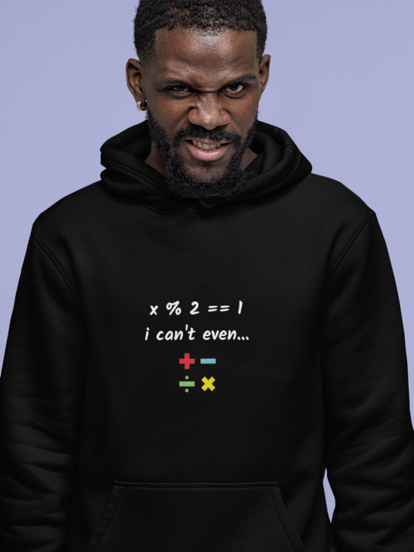Math can`t even - Hoodie - Image 2
