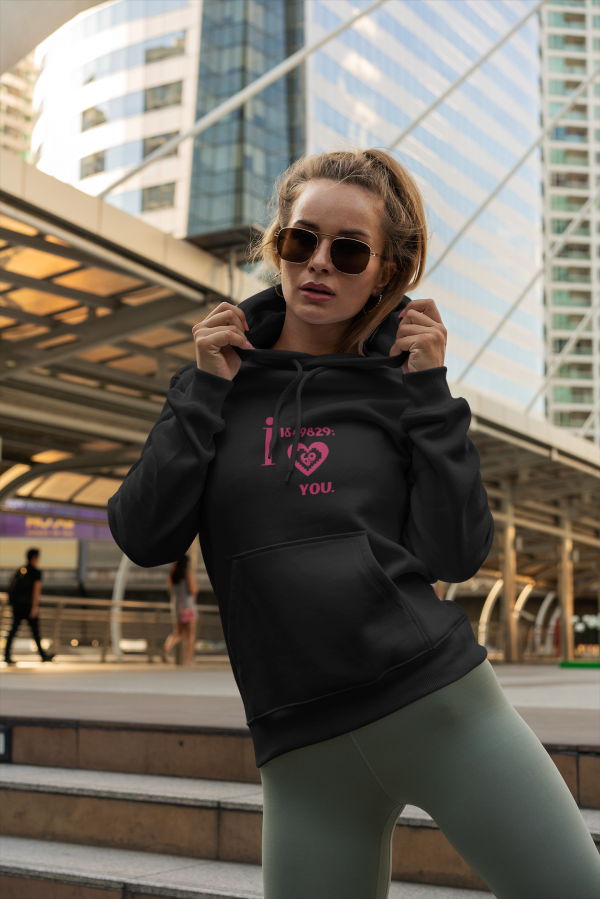 I <3 you - Hoodie - Image 2
