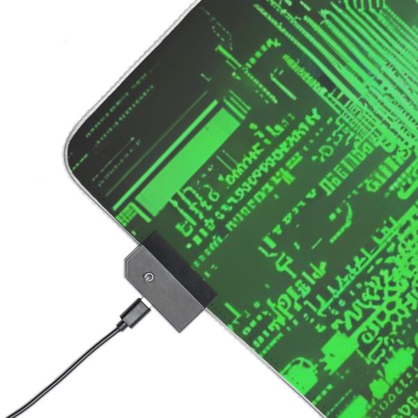 Hacker 22 LED Gaming Mouse Pad - Image 10