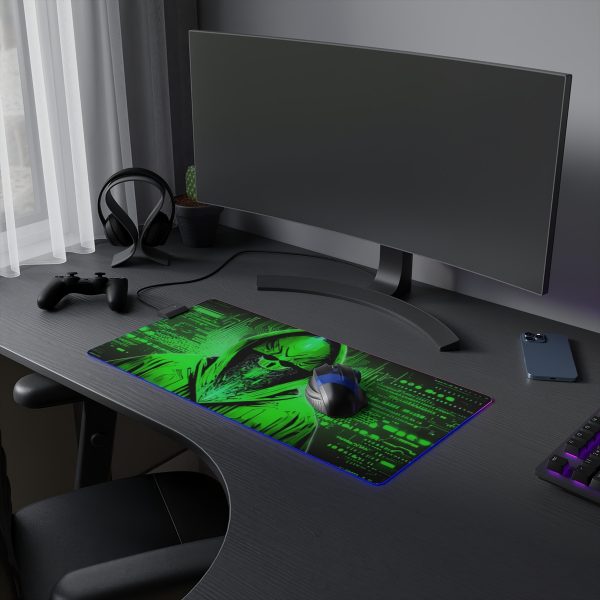 Hacker 22 LED Gaming Mouse Pad - Image 13
