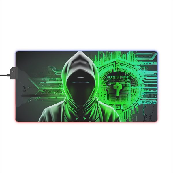 Hacker 23 LED Gaming Mouse Pad - Image 8
