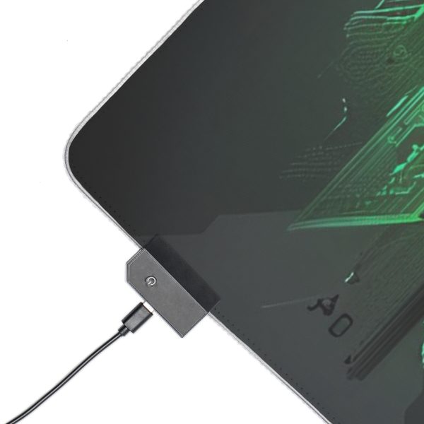 Hacker 23 LED Gaming Mouse Pad - Image 10