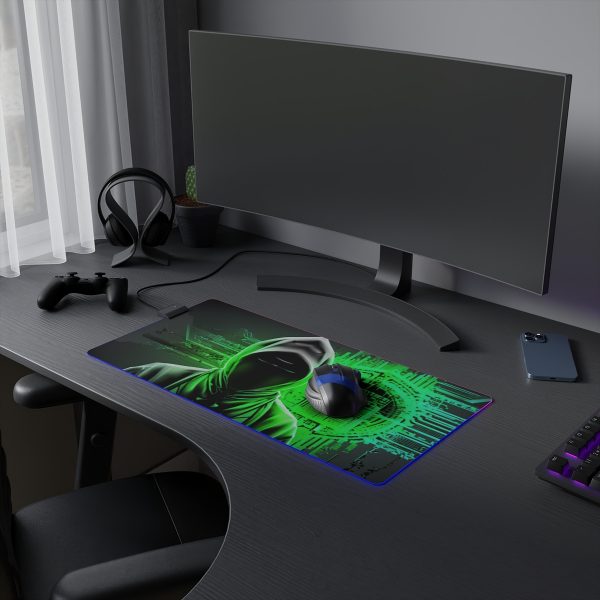 Hacker 23 LED Gaming Mouse Pad - Image 13