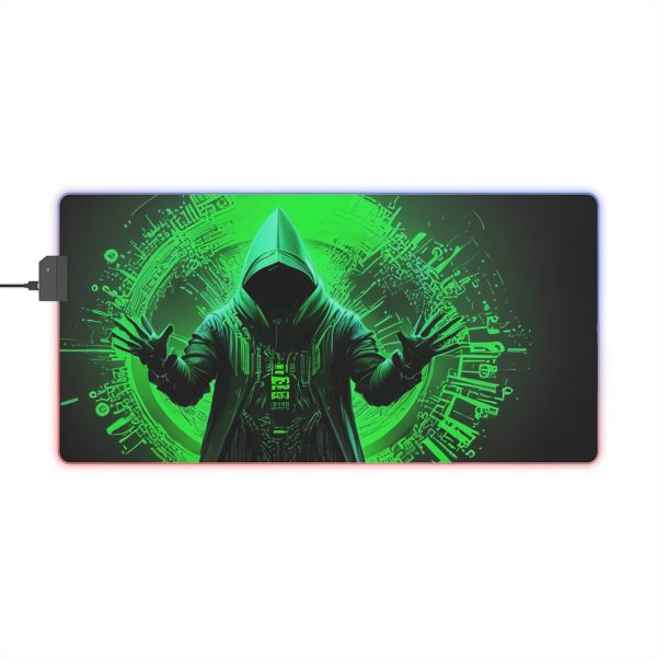 Hacker 24 LED Gaming Mouse Pad - Image 8