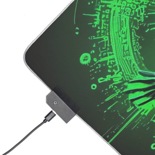 Hacker 24 LED Gaming Mouse Pad - Image 10
