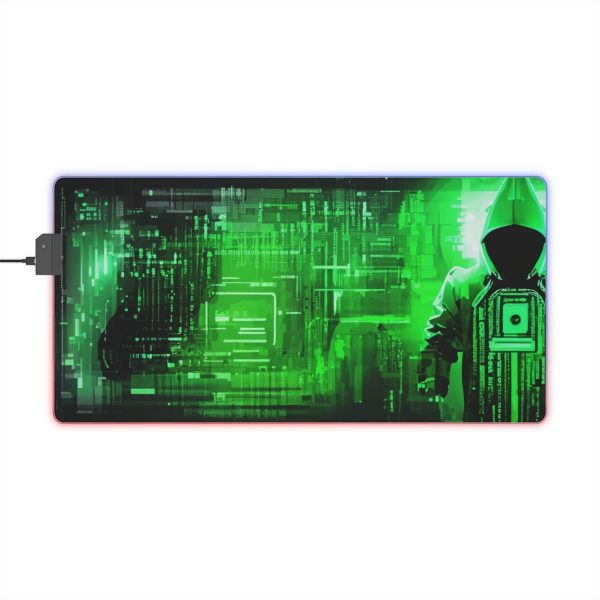 Hacker 25 LED Gaming Mouse Pad - Image 8