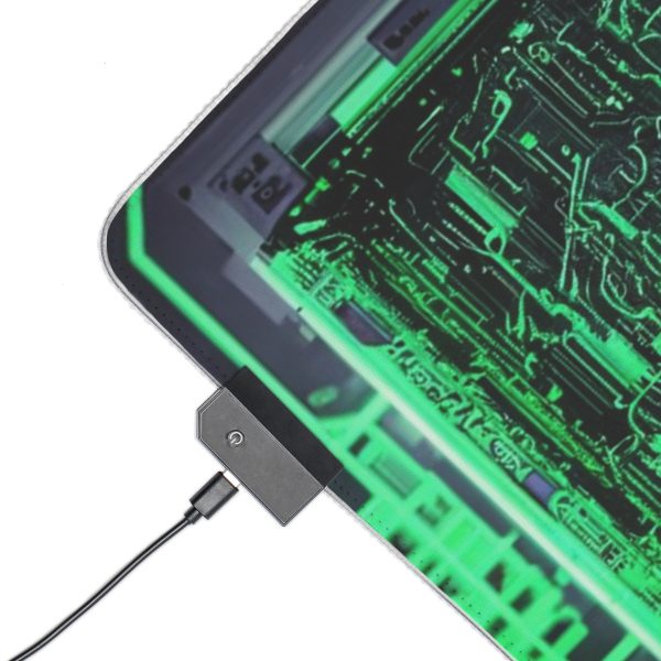 Hacker 26 LED Gaming Mouse Pad - Image 10