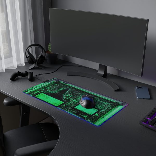 Hacker 26 LED Gaming Mouse Pad - Image 13