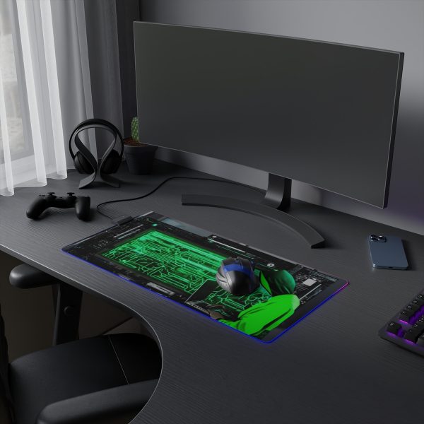 Hacker 27 LED Gaming Mouse Pad - Image 13