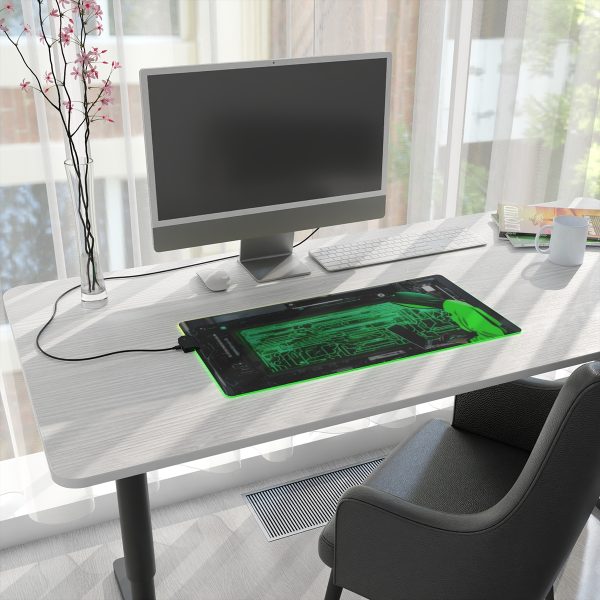 Hacker 27 LED Gaming Mouse Pad - Image 14