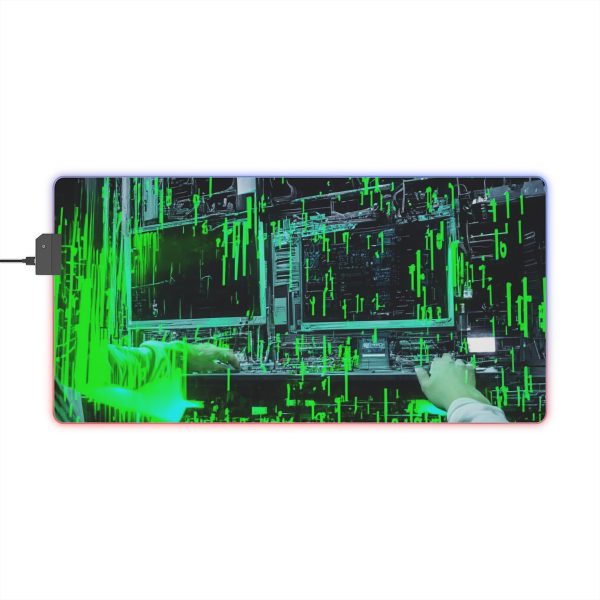 Hacker 28 LED Gaming Mouse Pad - Image 8
