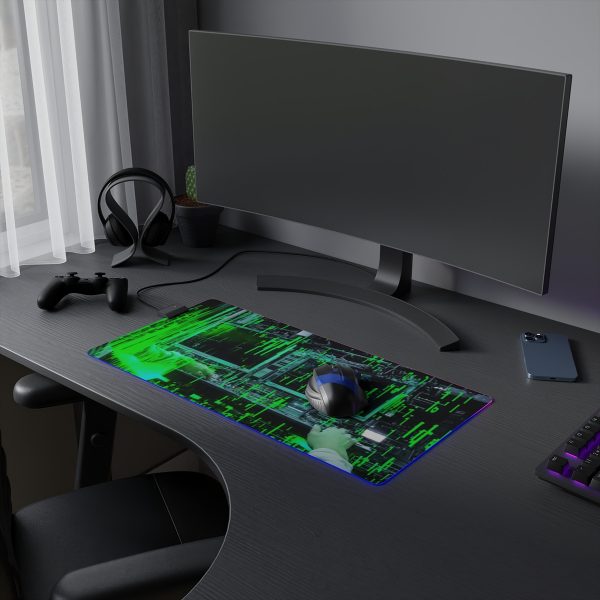 Hacker 28 LED Gaming Mouse Pad - Image 13