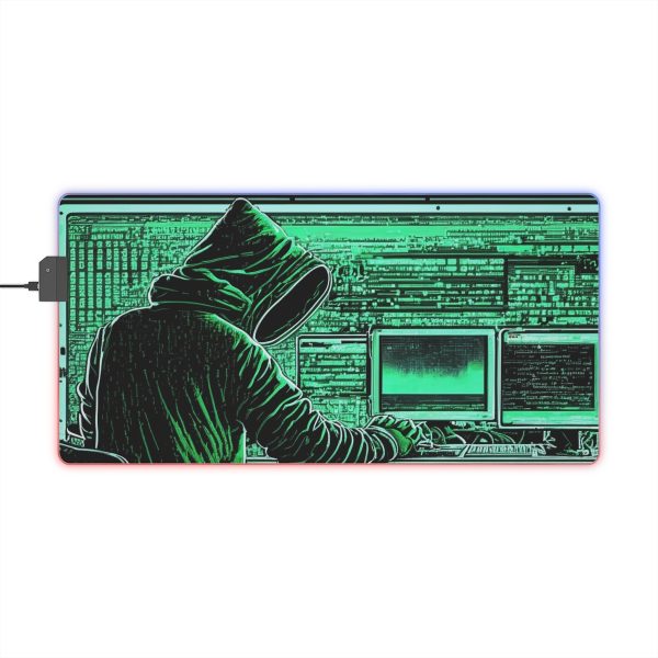 Hacker 29 LED Gaming Mouse Pad - Image 8