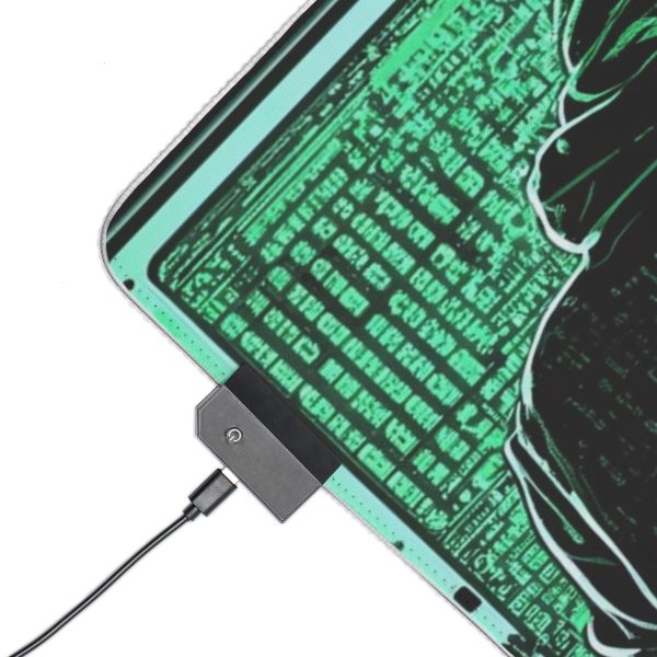 Hacker 29 LED Gaming Mouse Pad - Image 10