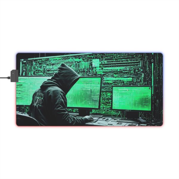 Hacker 30 LED Gaming Mouse Pad - Image 8